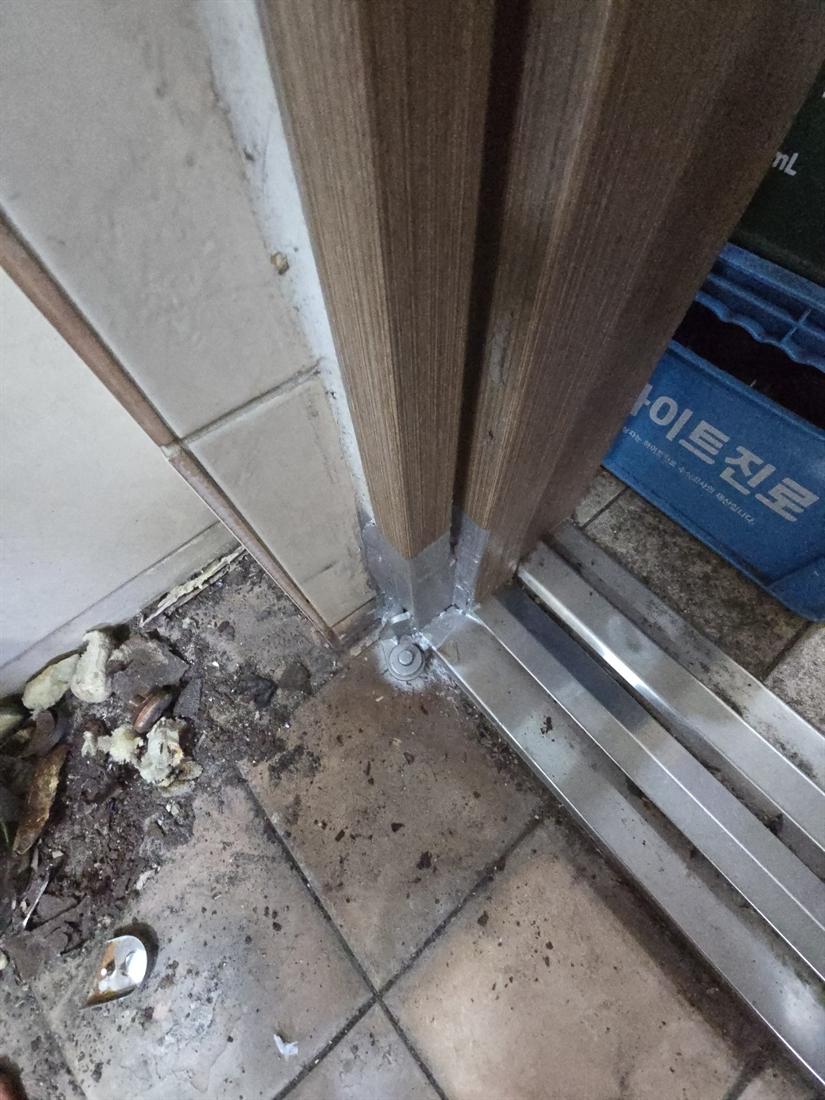 도봉구 식당 화장실 부식 수리 시공 후